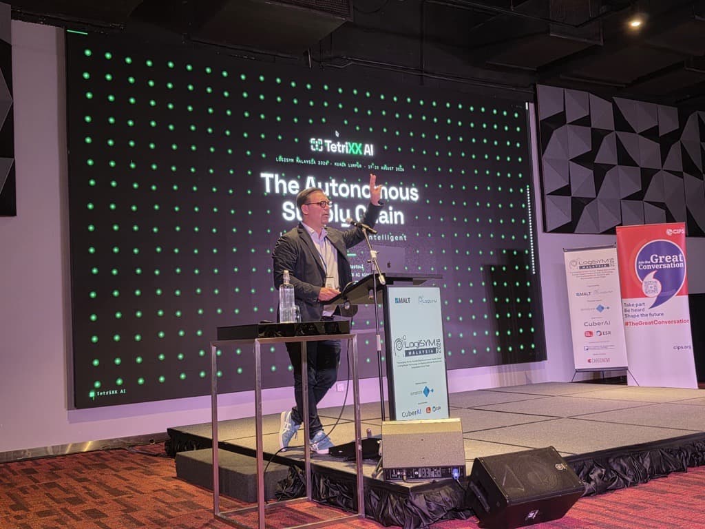 Arnaud Rastoul at LogiSYM Malaysia